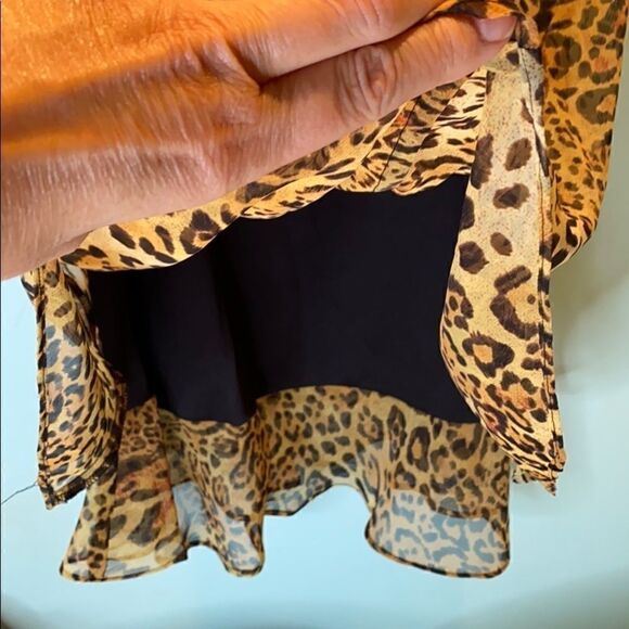 Jessica Tiger Patterned Dress 4P - Picture 5 of 5